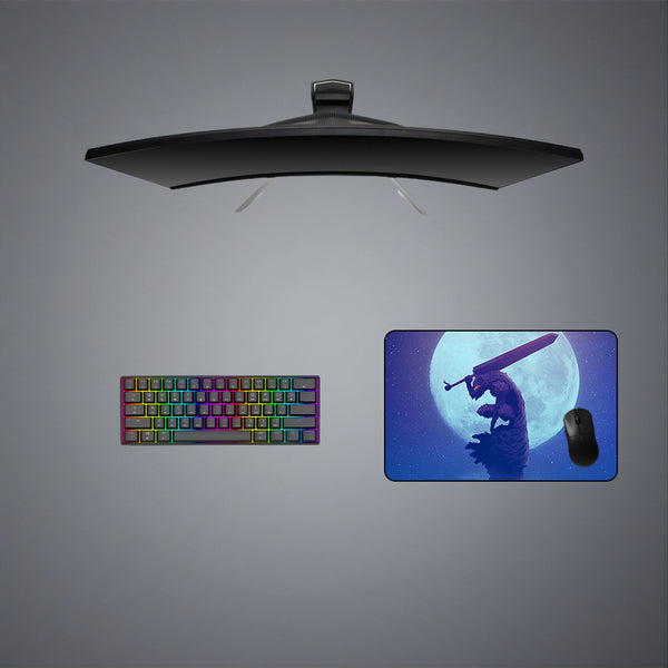 Guts Moon Design Medium Size Gamer Mousepad