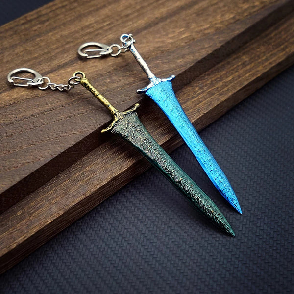 Bloodborne Holy Moonlight Sword Keychain Model Toy