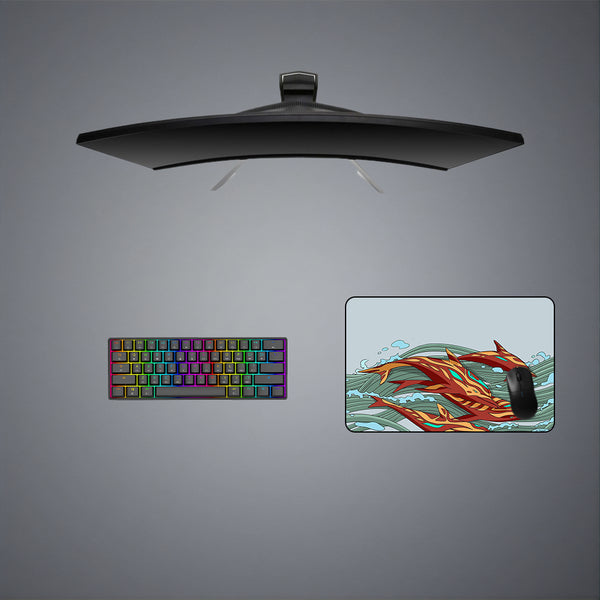 CSGO Aquamarine Revenge Design Medium Size Gamer Mouse Pad, Computer Desk Mat