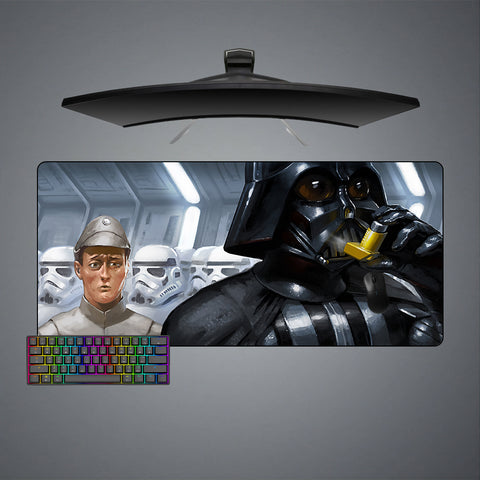 Darth Vader Asthma Funny Design XXL Size Gaming Mouse Pad