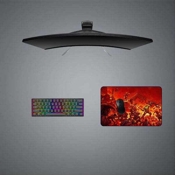 Doom Hell Design Medium Size Gaming Mouse Pad