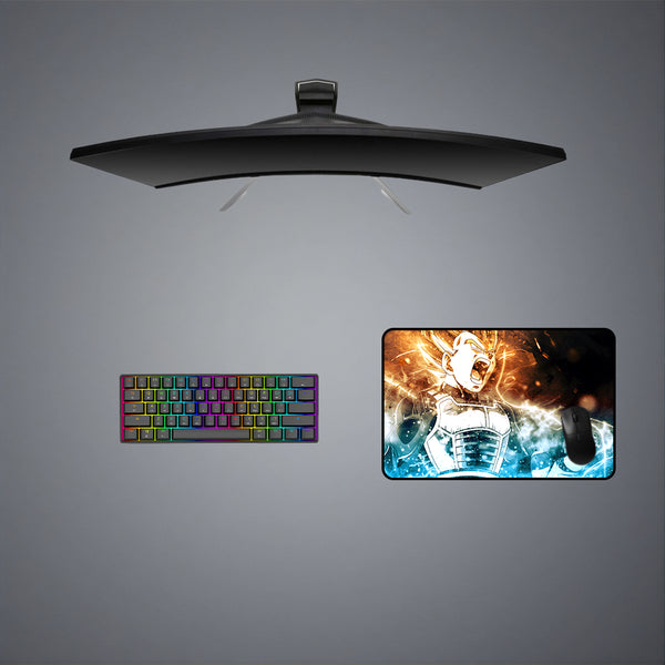 Dragon Ball Vegeta Transforms Design M Size Gamer Mouse Pad, Computer Desk Mat