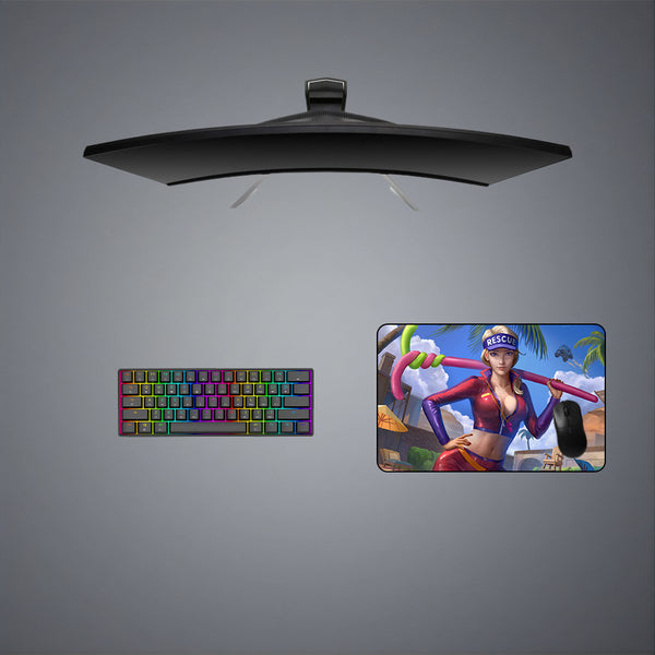 Fortnite Rescue Design Medium Size Gaming Mouse Pad