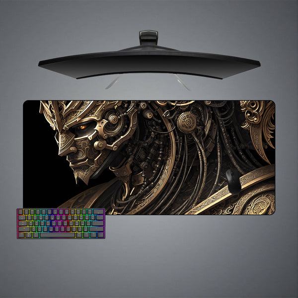 Golden Machine God Design XXL Size Gamer Mouse Pad