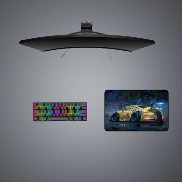 Graffiti 911 Design M Size Gamer Mouse Pad