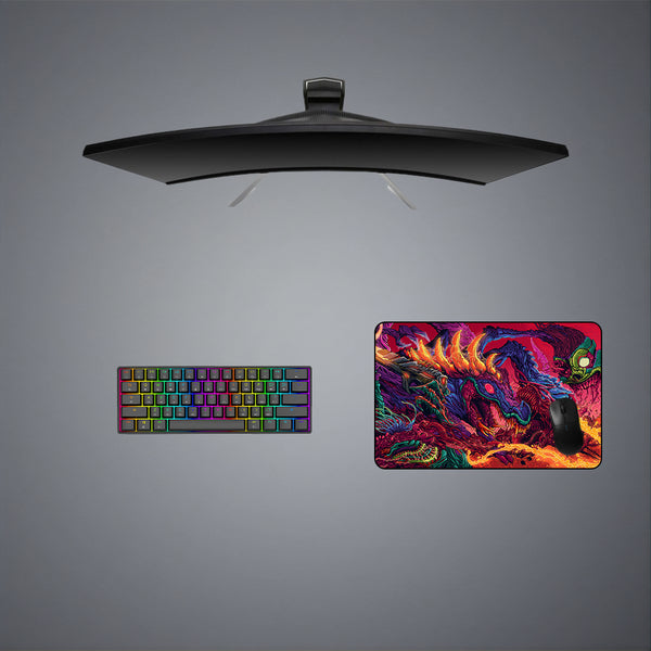 CSGO Hyperbeast Feast Design Medium Size Gamer Mouse Pad, Computer Desk Mat