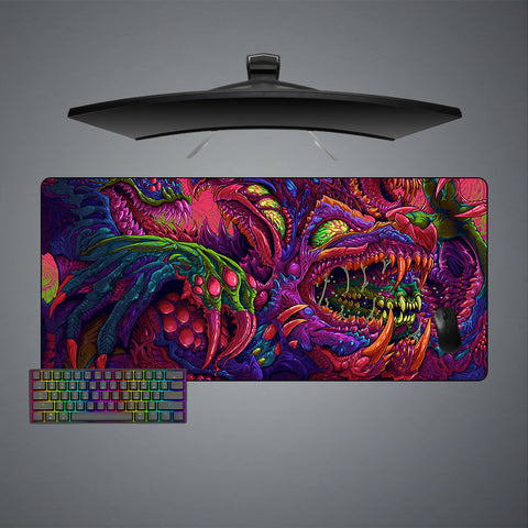 Hyperbeast Wolf Design XL Size Gaming Mouse Pad