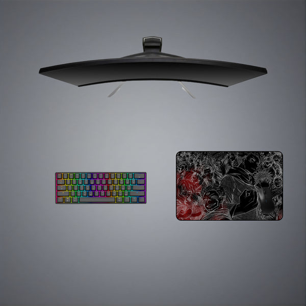 Jujutsu Kaisen Drawing Design Medium Size Gaming Mouse Pad
