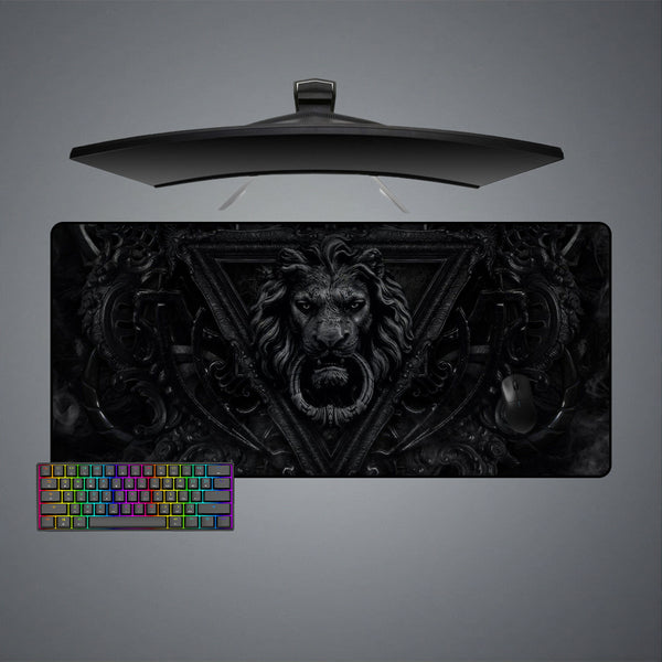 Lion Door Design XL Size Gamer Mouse Pad