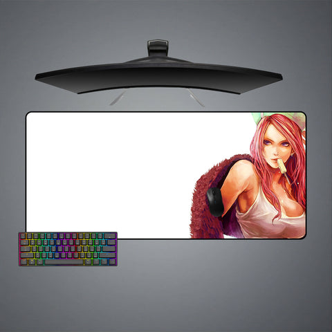 One Piece Jewelry Bonney Design Large Size Gaming Mouse Pad, Computer Desk Mat