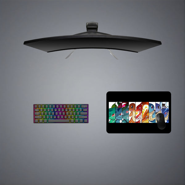 Pokemon Evolution Design Medium Size Gaming Mouse Pad