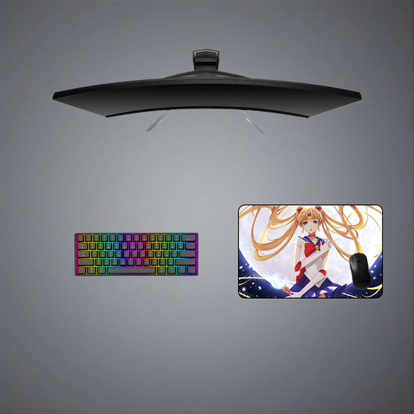 Sailor Moon Design Medium Size Gaming Mouse Pad