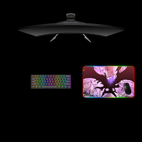 Solo Leveling Battlefield Design Medium Size RGB Lit Gamer Mouse Pad