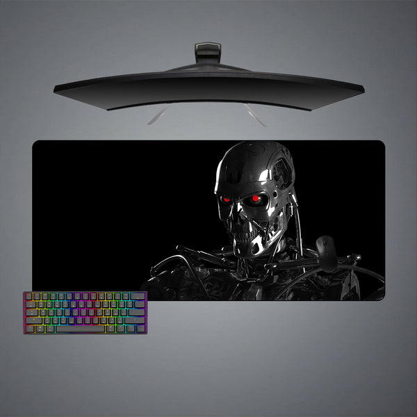 T800 Terminator Design XXL Size Gamer Mouse Pad
