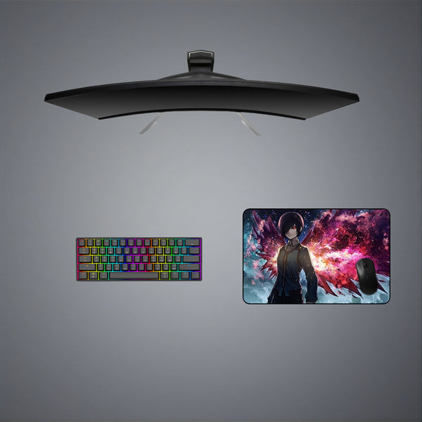Tokyo Ghoul Touka Kirishima Design Medium Size Gaming Mouse Pad, Computer Desk Mat