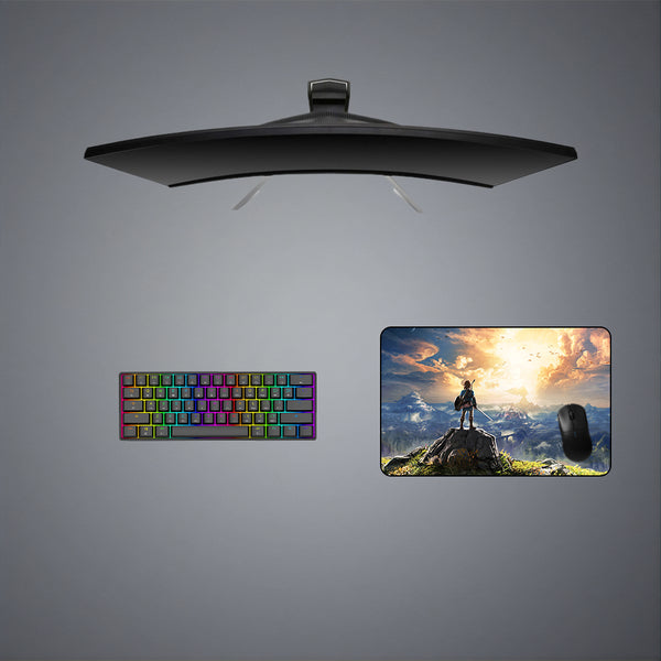Zelda Landscape Design Medium Size Gamer Mouse Pad
