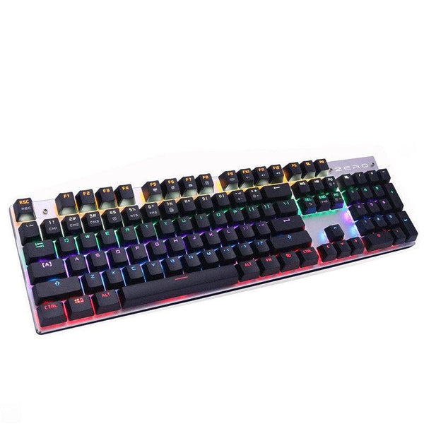 Metoo Zero Aluminum Base Gaming Mechanical Keyboard 87, 104 Key