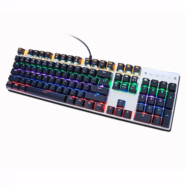 Metoo Zero Aluminum Base Gaming Mechanical Keyboard 87, 104 Key