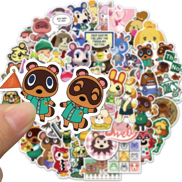 Animal Crossing Game Stickers, Decals - 10/50 Piece