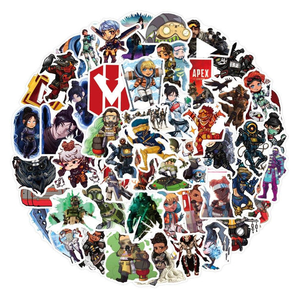 Apex Legends Game Stickers, Decals - 10/30/50 Piece
