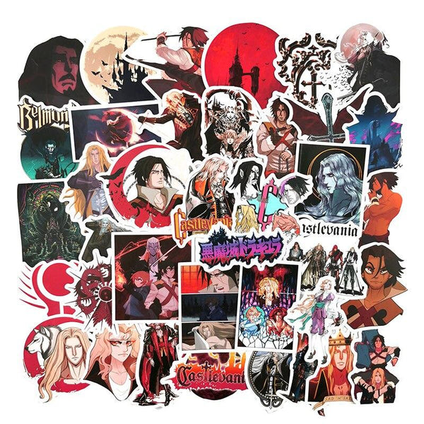 Castlevania Game Stickers, Decals - 10/30/50 Piece