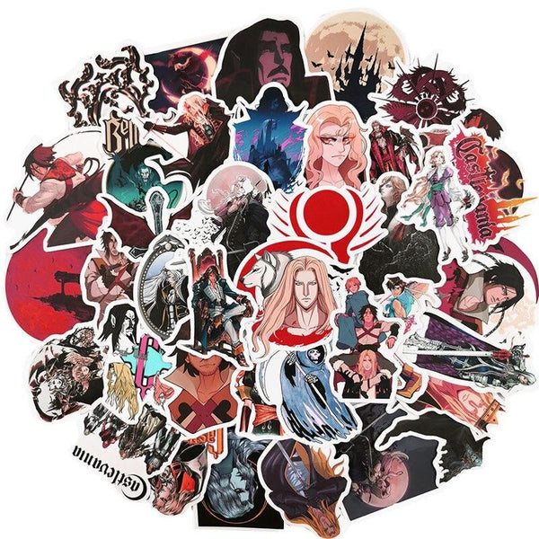Castlevania Game Stickers, Decals - 10/30/50 Piece