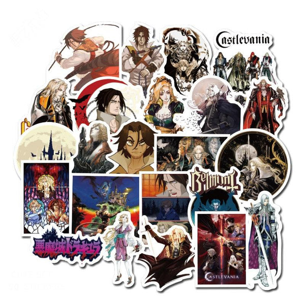 Castlevania Game Stickers, Decals - 10/30/50 Piece