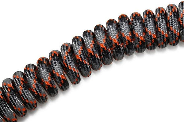 Nylon USB Type-C to USB A Coiled Cable for Mechanical Keyboards