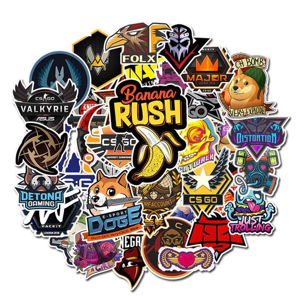 CS:GO Game Stickers, Decals - 10/30/50 Piece