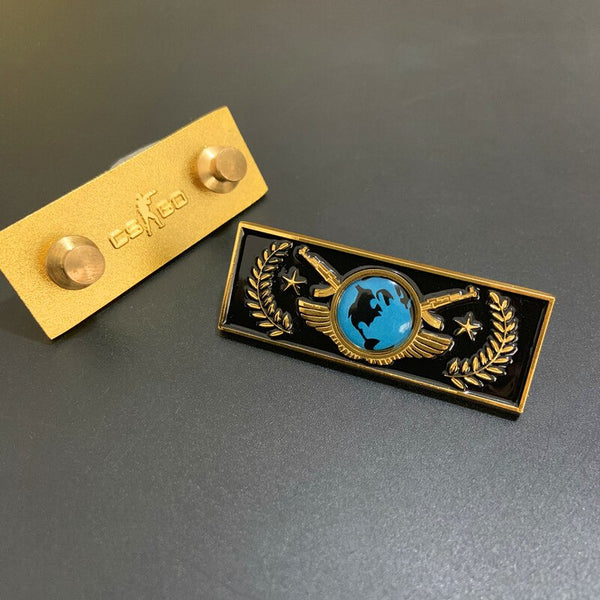 CSGO Rank Badge Full Metal Collectible Brooch