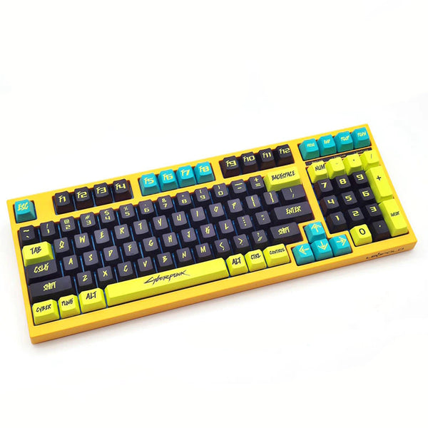 Cyberpunk Design 117 Piece Keycaps Set