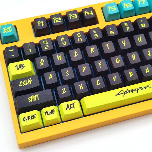 Cyberpunk Design 117 Piece Keycaps Set