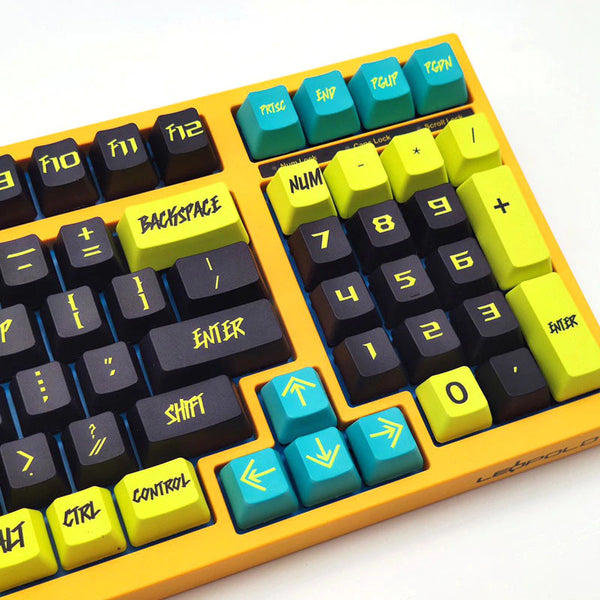 Cyberpunk Design 117 Piece Keycaps Set