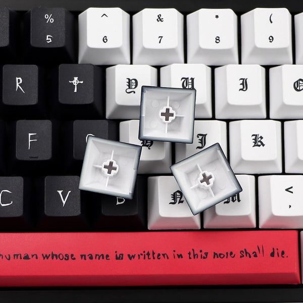 Death Note Design 126 Key PBT Keycaps Set for Cherry MX Switches