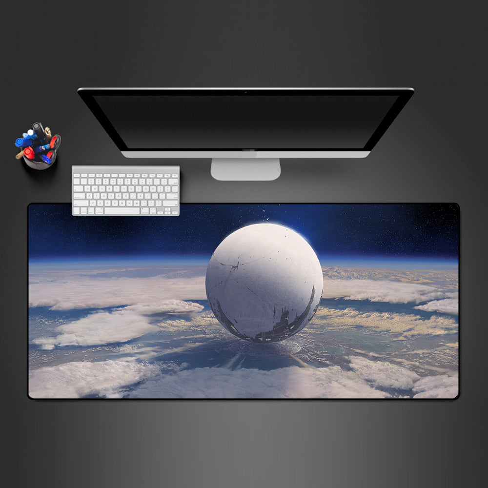 Cyberpunk Astronaut XXL Gaming Mouse Pad - 31.5x15.7 Inch Waterproof Desk Mat With Anti-Slip Base