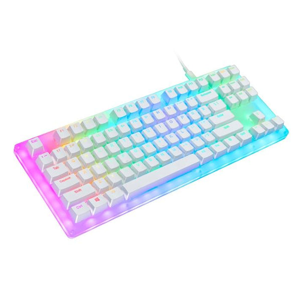 K87 Wired Mechanical Keyboard Transparent RGB