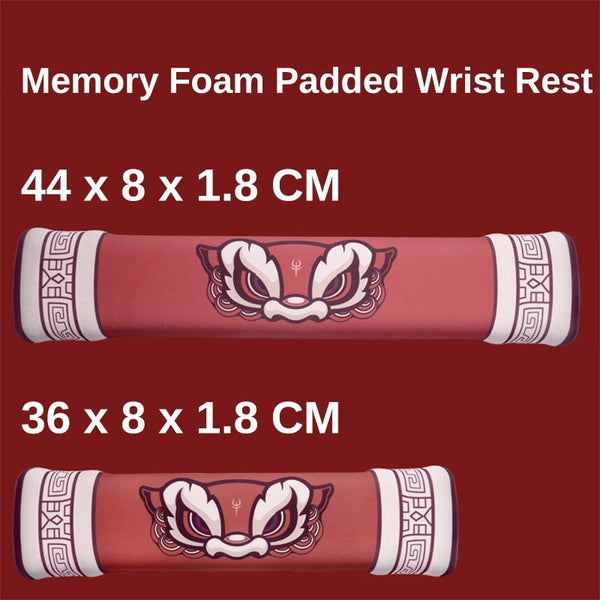 Lion Design Soft Memory Foam Keyboard Wrist Rest