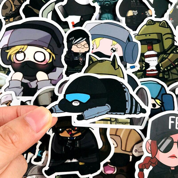 Rainbow Six Game Stickers, Decals - 10/30/50 Piece