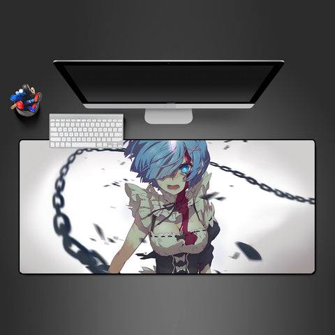 Rem Chain Design XL Size Gaming Mouse Pad