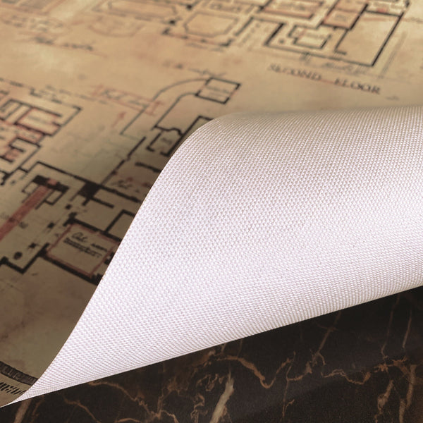 Resident Evil 2 Raccoon City Police Department Map Printed on Canvas