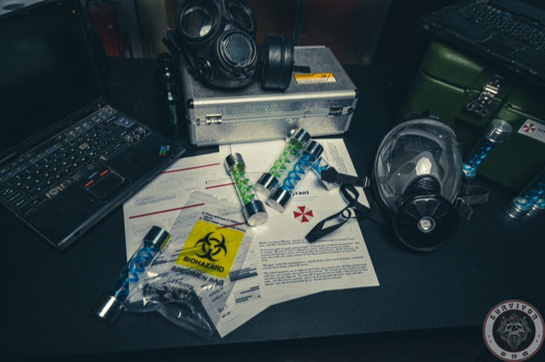 Residents Evil T-Virus Vial Display Ornament