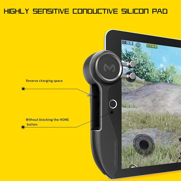 Mobile Game Controller for Tablets with Trigger Buttons