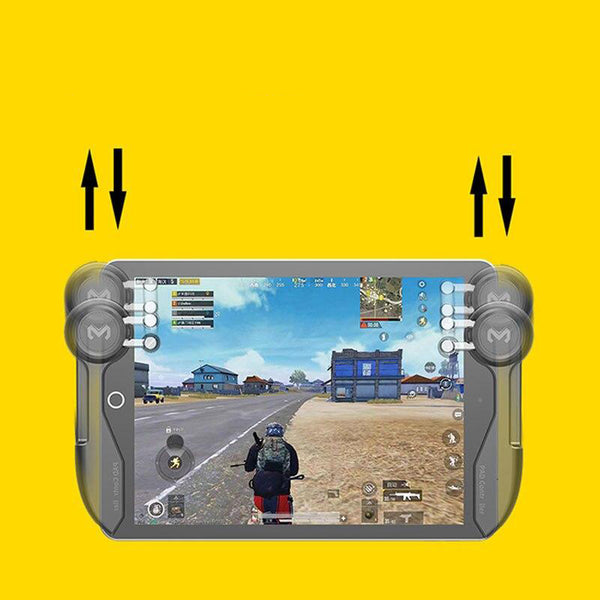 Mobile Game Controller for Tablets with Trigger Buttons
