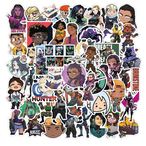 Valorant Game Stickers, Decals