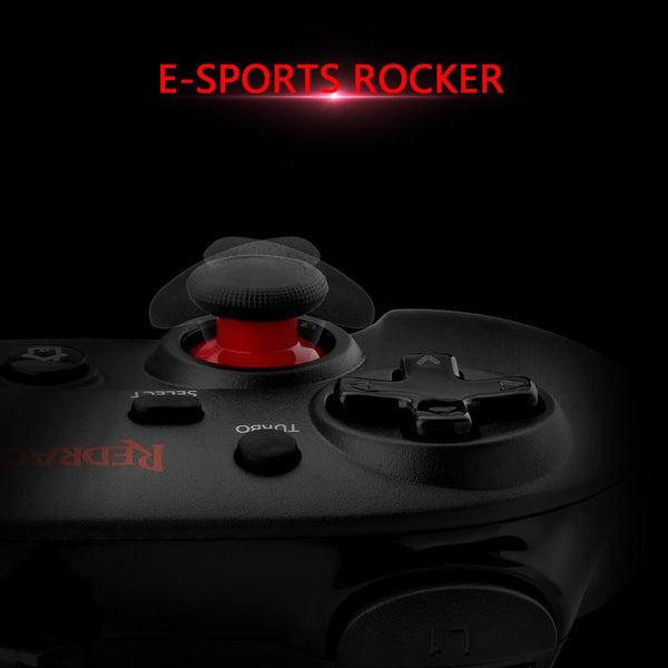 Saturn Wired Gamepad Controller Dual Vibration Joystick for Windows PC, PS3, Android