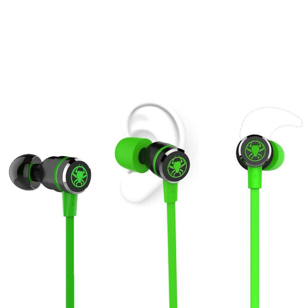 Plextone G20 Earphone with Microphone In-ear Gaming Headphones - Wear Styles