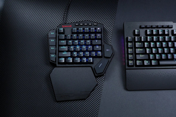 Redragon Wired RGB Mechanical Gaming Keypad, 42 Keys, Ergonomic Design with Wrist Support, OUTEMU Blue Switch
