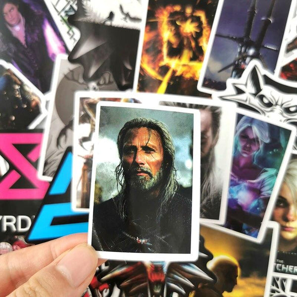 Witcher Game Stickers, Decals - 10/30/50 Piece