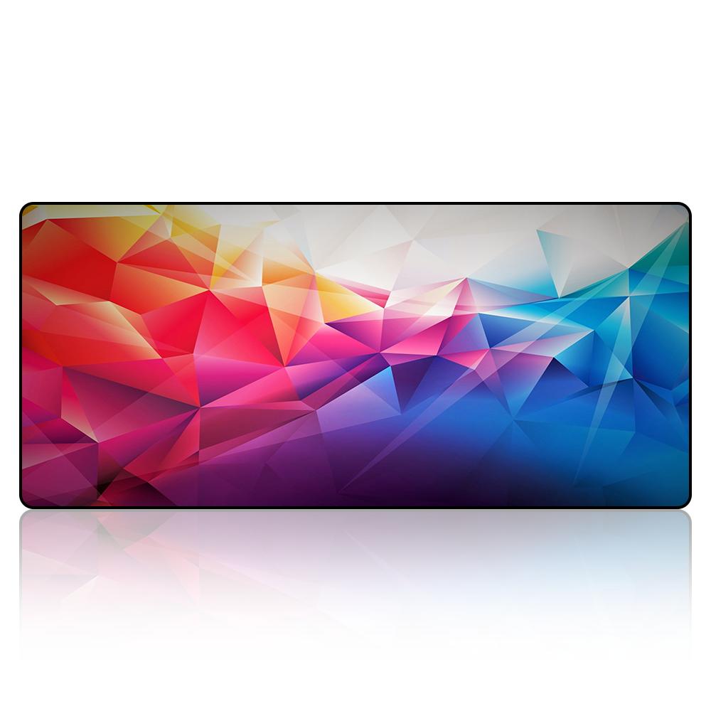 Geometric Mouse Computer Geometric Design Mouse Pads, Computer Desk Mats - PandaPads