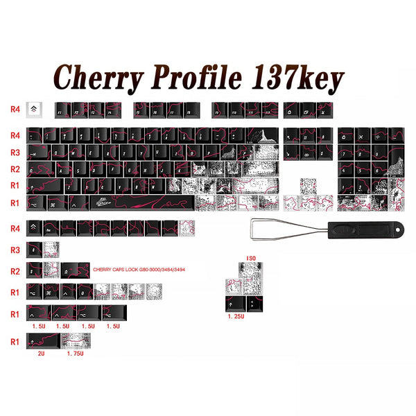 137 Key Keycap Set